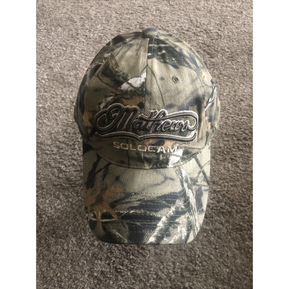 Mathews Solocam Archery Cap Hat Lost Camouflage NEW - Picture 2 of 10
